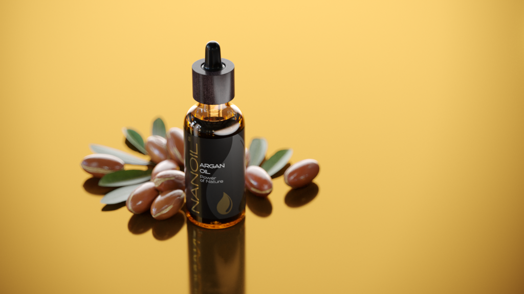 Pure argan oil nanoil